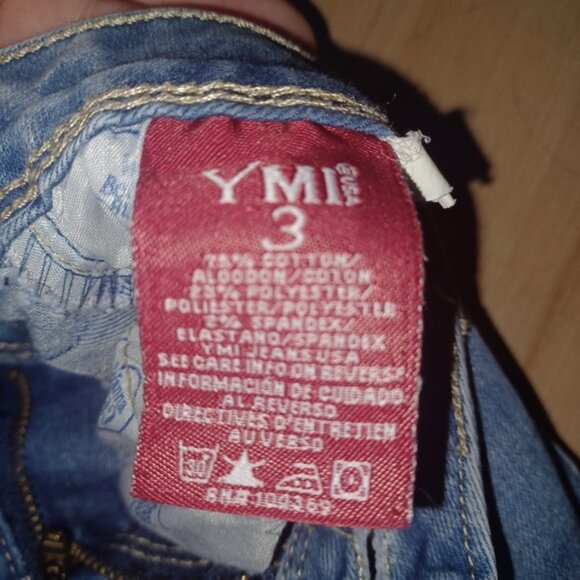 YMI WannaBettaButt Skinny Jeans – Light Wash, Size 3, Women - Picture 5 of 6